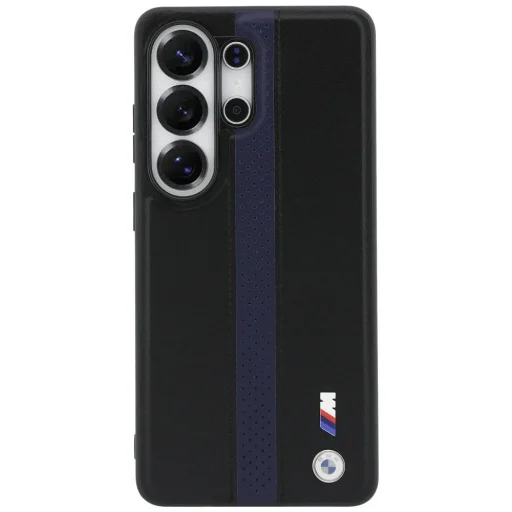Samsung Galaxy S26 Ultra puzdro BMW M Perforated Stripe Logo modré - 3