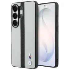 Samsung Galaxy S26 Ultra puzdro BMW Perforated Stripe Logo MagSafe, sivé