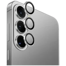 Samsung Galaxy S26 / S26 Plus üvegfólia UNIQ Optix Aluminium Kamera Lencsevédő üvegfólia ezüst