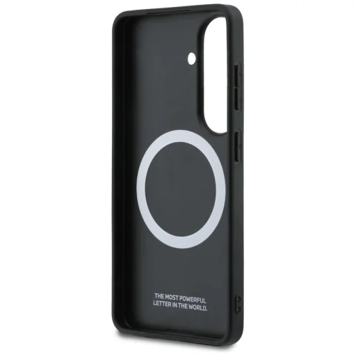 Samsung Galaxy S26 BMW Perforované pásikavé puzdro s logom modré - 7