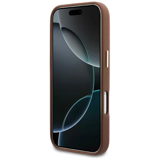 iPhone 17 Pro Max Karl Lagerfeld logo Karl Head MagSafe puzdro hnedé - 5