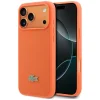 Oranžové magnetické puzdro Lacoste Petit Pique Lacquer Logo pre iPhone 17 Pro Max thumbnail