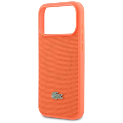 Oranžové magnetické puzdro Lacoste Petit Pique Lacquer Logo pre iPhone 17 Pro Max - 6