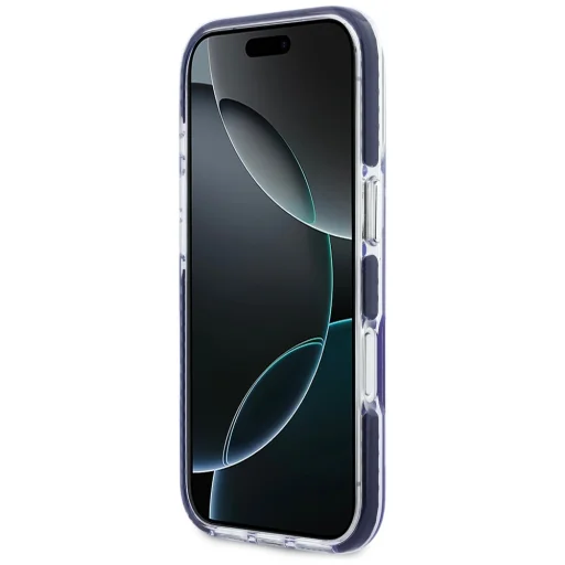 iPhone 17 Pro Lacoste Nárazuvzdorné Priehľadné Matné MagSafe puzdro námornícka modrá - 5