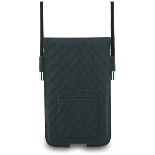 Lacoste Univerzálna Sleeve Taška cez rameno Petit Pique s kovovým logom XL smaragdovo zelená - 2