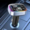 Blavec FM Transmitter Flash TR-04 MP3, Bluetooth - 2xUSB + Type C - QC3.0 18W PD 30W (TFMFTR04-B) fekete thumbnail