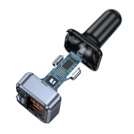 Blavec FM Transmitter Flash TR-05 MP3, Bluetooth - USB + Type C - PD 30W (TFMFTR05-B) čierny - 3