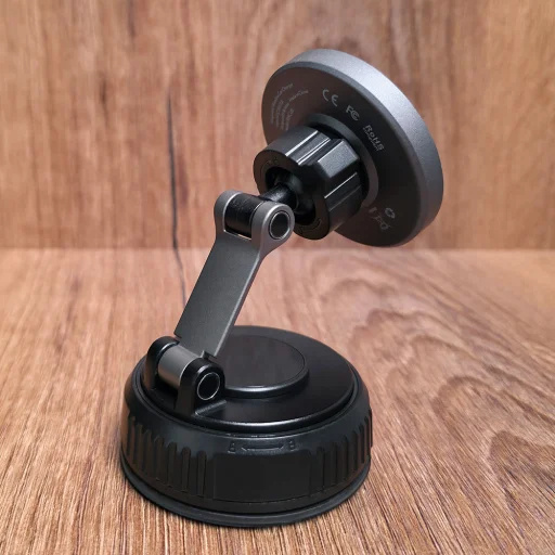 Blavec Držiak do auta BHC-02 Qi2 25W s vákuovou magnetickou indukčnou nabíjačkou na čelné sklo (BHC02-QI2PMWIB) čierne puzdro - 7