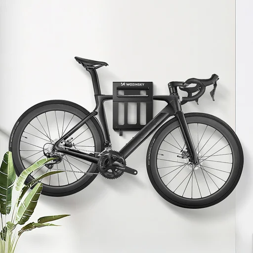 Wozinsky WSW-01S držiak na bicykel s nástennou konzolou - čierna - 7