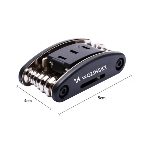 Wozinsky WWZ-01N 16 v 1 Multifunkčná súprava náradia na opravu bicyklov - Čierna - 2