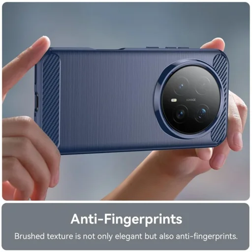 Honor Magic8 Pro Modré Techsuit - Uhlíkové silikónové puzdro - 5