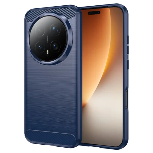 Honor Magic8 Pro Modré Techsuit - Uhlíkové silikónové puzdro - 1