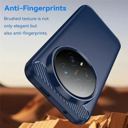 Honor Magic8 Pro Modré Techsuit - Uhlíkové silikónové puzdro - 3