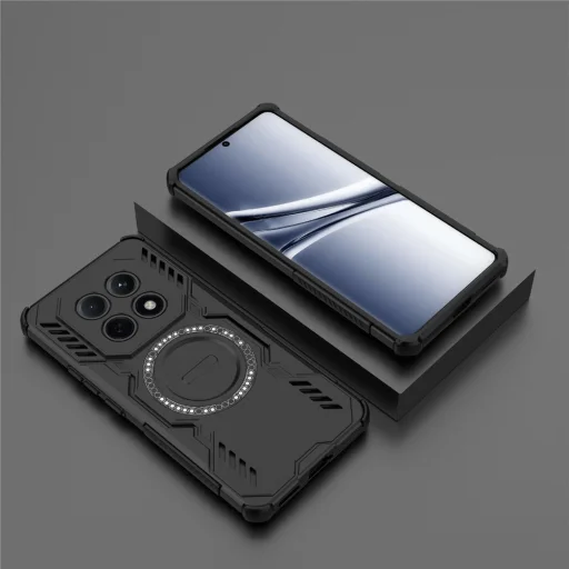 Xiaomi Redmi Note 15 5G / Poco M8 5G Čierny Techsuit ArmorMag obal - 5