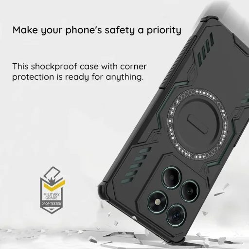 Xiaomi Redmi Note 15 Pro 5G Modrý Techsuit ArmorMag obal - 9