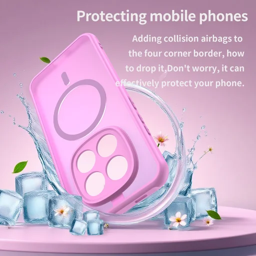 Xiaomi Redmi Note 15 Pro 5G ružové Techsuit HaloFrost II MagSafe puzdro - 5