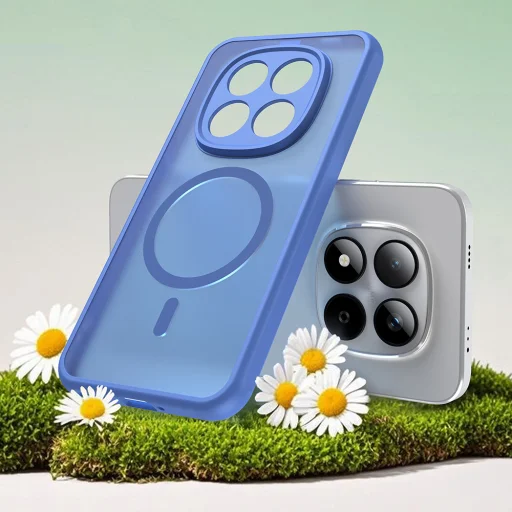 Xiaomi Redmi Note 15 Pro 5G Techsuit HaloFrost II MagSafe nebesky modré puzdro - 5