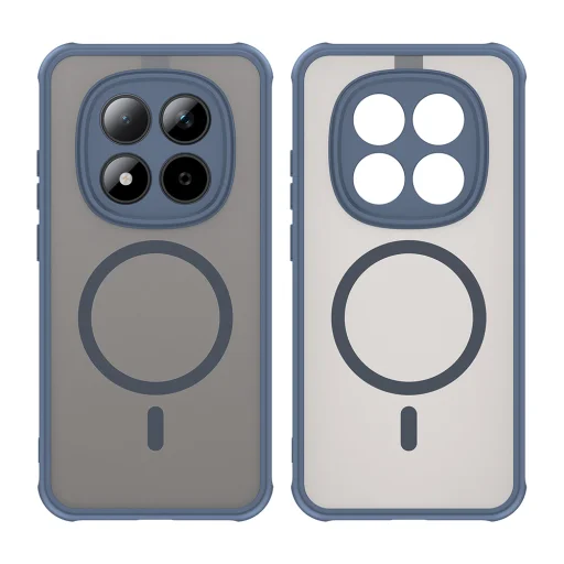  Xiaomi Redmi Note 15 Pro 5G Sötétkék Techsuit - HaloFrost II MagSafe tok - 2