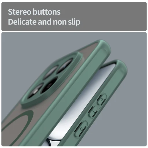 Xiaomi Redmi Note 15 Pro 5G Zelené Techsuit - HaloFrost II MagSafe puzdro - 3