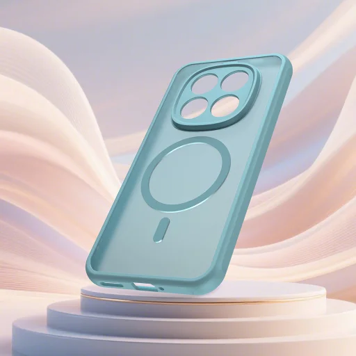 Xiaomi Redmi Note 15 Pro 5G Mätovo zelené puzdro Techsuit HaloFrost II MagSafe - 5