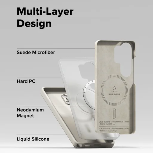 Samsung Galaxy S26 Ultra Ringke Kamenné Silikónové MagSafe puzdro - 6