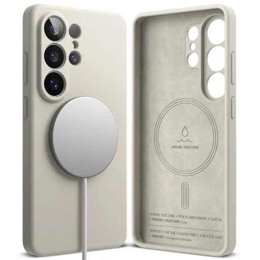 Samsung Galaxy S26 Ultra Ringke Kamenné Silikónové MagSafe puzdro - 1