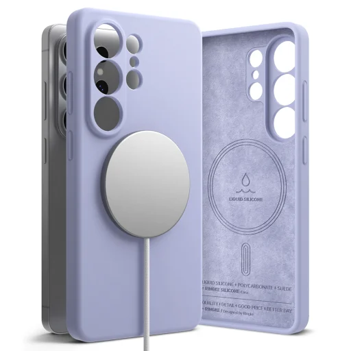 Samsung Galaxy S26 Ultra Levanduľový Ringke Silikónový MagSafe kryt - 4