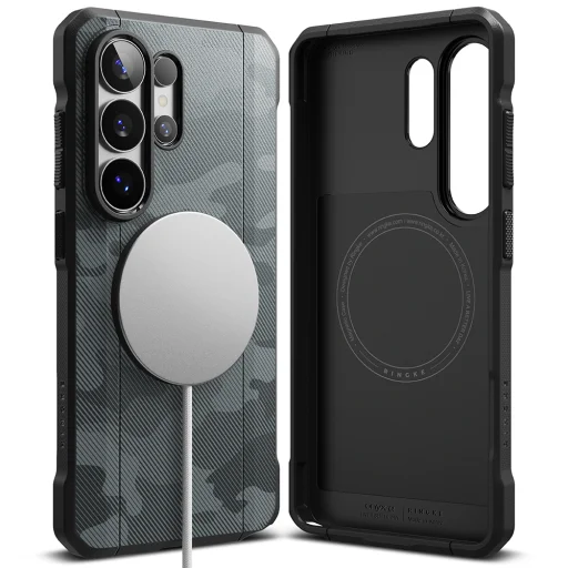 Samsung Galaxy S26 Ultra Maskáčovo čierny Ringke Onyx MagSafe puzdro - 1