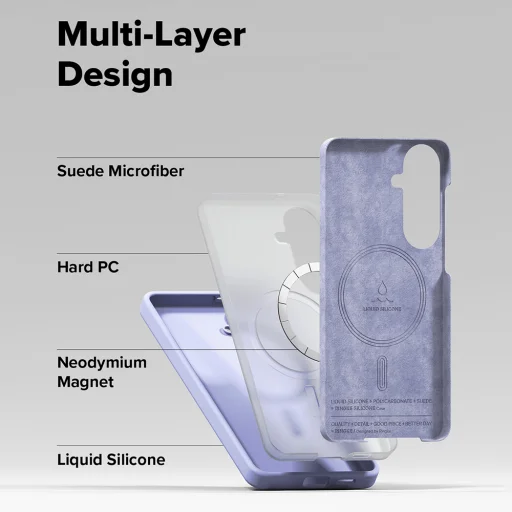 Samsung Galaxy S26 Plus Levanduľové Ringke silikónové MagSafe puzdro - 6