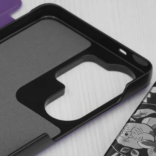 Samsung Galaxy S26 Ultra Fialový Techsuit eFold Series obal - 3