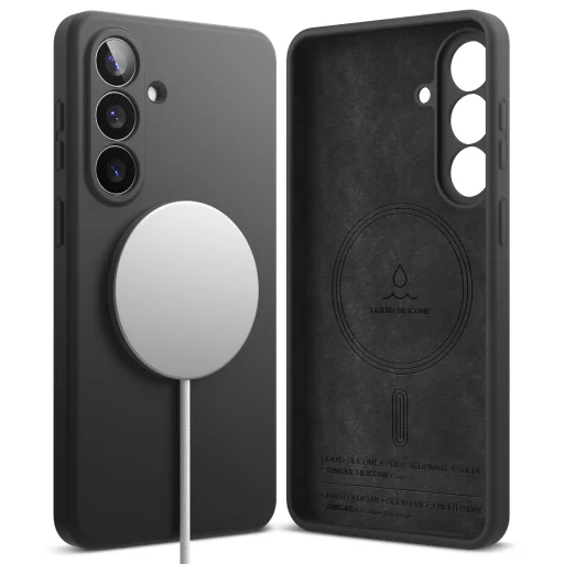 Samsung Galaxy S26 Plus Čierny Ringke Silikónový MagSafe obal - 1
