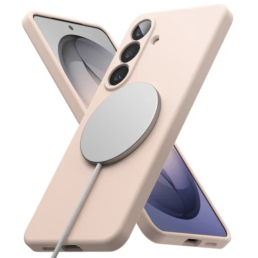 Samsung Galaxy S26 Plus Ružový piesok Ringke Silikónový MagSafe obal - 5