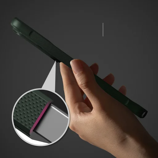 Samsung Galaxy S26 Ultra Ringke Onyx MagSafe tmavozelené puzdro - 6