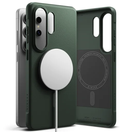 Samsung Galaxy S26 Ultra Ringke Onyx MagSafe tmavozelené puzdro - 2