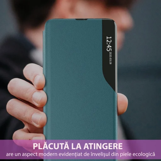 Samsung Galaxy S26 Ultra tmavozelený obal zo série Techsuit eFold - 9