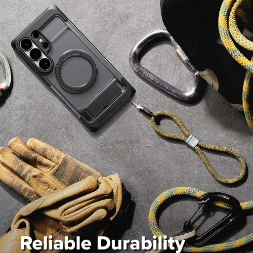 Samsung Galaxy S26 Ultra Dymovo čierna Ringke - UX magnetické puzdro - 7