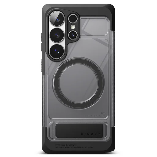 Samsung Galaxy S26 Ultra Dymovo čierna Ringke - UX magnetické puzdro - 2