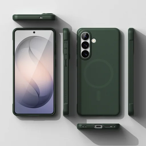 Samsung Galaxy S26 Plus tmavozelené Ringke Onyx MagSafe puzdro - 7