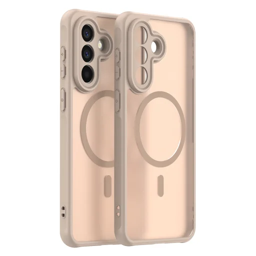 Samsung Galaxy A57 5G Zlaté Techsuit HaloFrost II MagSafe puzdro - 1