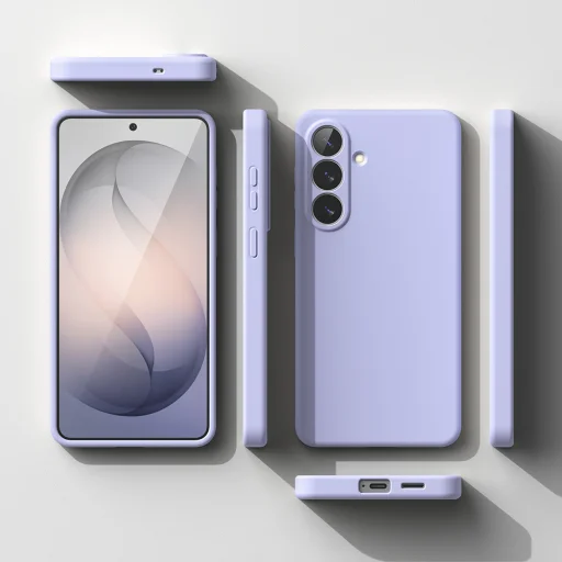 Samsung Galaxy S26 levanduľové Ringke silikónové MagSafe puzdro - 7