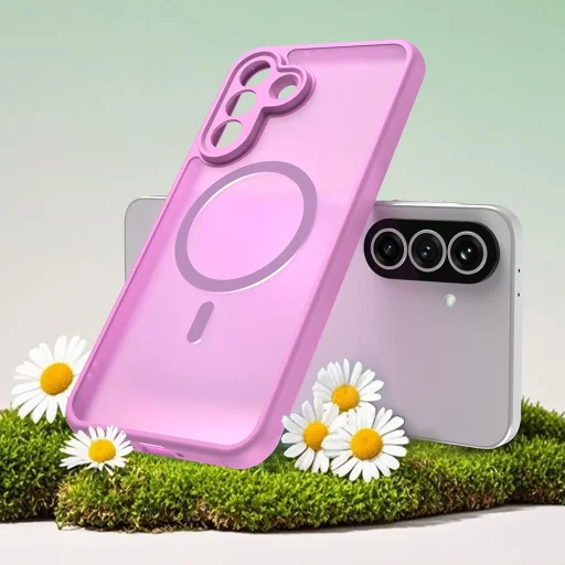 Samsung Galaxy A37 5G Ružový Techsuit - HaloFrost II MagSafe puzdro - 6