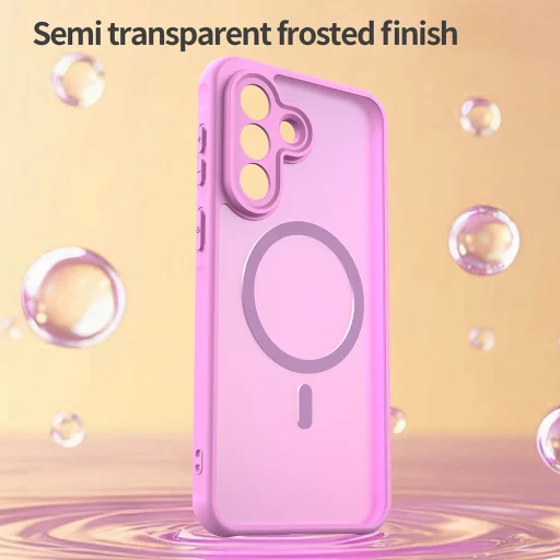 Samsung Galaxy A37 5G Ružový Techsuit - HaloFrost II MagSafe puzdro - 2