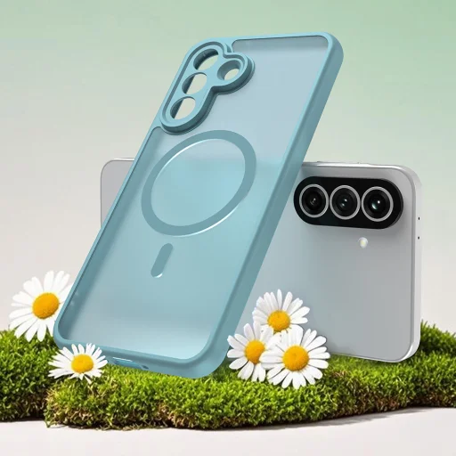 Samsung Galaxy A37 5G mätovo zelené puzdro Techsuit HaloFrost II MagSafe - 6