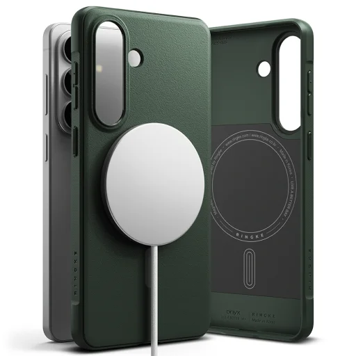 Samsung Galaxy S26 Tmavo zelené Ringke Onyx MagSafe puzdro - 4