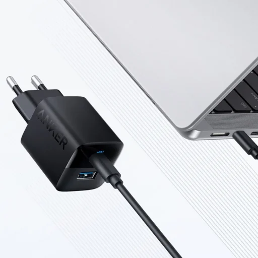Nástenná nabíjačka Anker 323, 33W, 3A, 1 x USB-A - 1 x USB-C, Čierna A2331G11 - 3