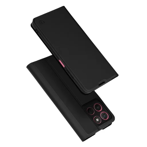 Motorola Moto G57 Power / G67 Power Čierne Techsuit Magskin Flipové puzdro - 1