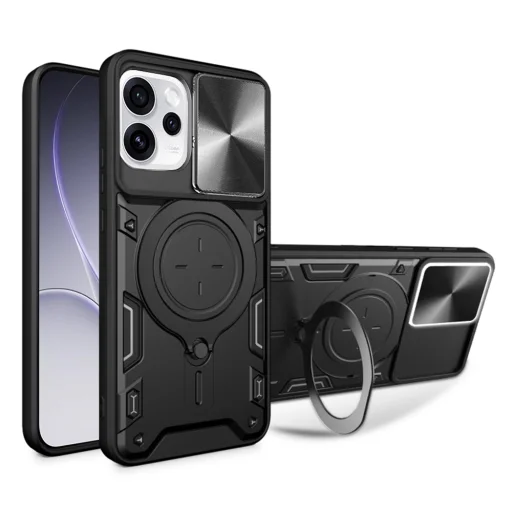 Oppo Reno15 Čierne Techsuit CamGuard Pro puzdro - 1