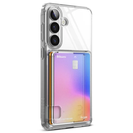 Samsung Galaxy S26 Priehľadné Ringke Fusion Card puzdro - 5