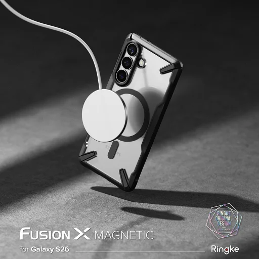 Samsung Galaxy S26 Plus čierny Ringke Fusion X MagSafe obal - 6