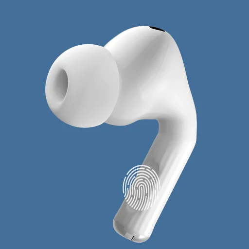 Blavec Bluetooth TWS Slúchadlá BW-05 Flow (BW05F-W) biele - 5